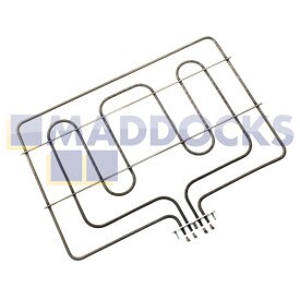 Genuine Original Smeg 9FAKOI, N5, S890, S990, WI Series Dual Circuit Gill Heating Element (1050W & 700W, 230V)