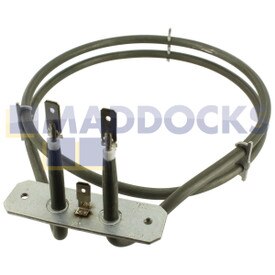 Genuine Original Beko CS100, CK100, MLB5CDW, BD533AW, BDV555AW Series 'Thin Winding Type' Fan Oven Element (1600W, 240V)
