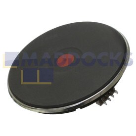 Genuine Original Beko SP50X, OSF22110X, BSF211SX, HDCE32200X Type Red-Spot Rapid High Speed Solid Hotplate (180mm, 2000W, 230V)
