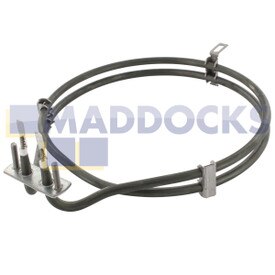 Genuine Original AEG, Blomberg, Brandt, Homark, DeDietrich, Ocean, White Westinghouse, Proline EF7000 Series Fan Oven Element (2000W)