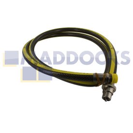 Universal 'Standard' Bayonet Fitting Gas Cooker Connecting Hose (EN14800 Grade, 6' Length (2000mm) x ½")