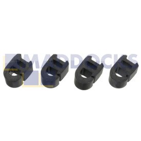 Universal Pan Support Stand Rubber Feet Set (Pack of 4)