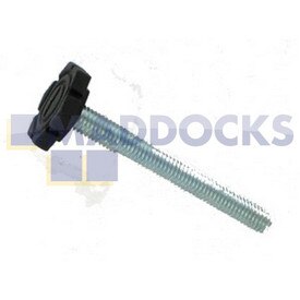 No Longer Available. Order 74-HY-05 [Genuine Original MFI Hygena Diplomat Produced Adjustable Foot Castor Assembly]