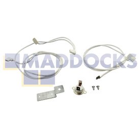 Compatible for Beko, Belling, Flavel, Leisure, New World, Stoves Multi-Model Fitting TOC Thermal Cut Out Switch & Fixing Kit