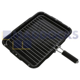 Genuine Original Stoves, Belling, New World Grill Pan Kit (385mm x 300mm)