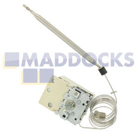 Genuine Original EGO Produced Burshaw, Corsair, Lincat, Moffat, Viscount, Universal Application Bain Marie, Hot Cupboard, Water Boiler, Oven Thermostat 30-110°C (6mm x 113mm Sensor, 870mm with Gland Capillary Length)