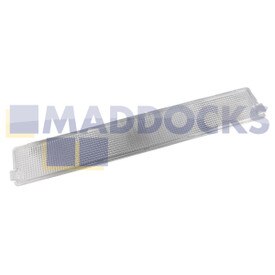 Universal Turboair Cooker Hood Bulb Light Diffuser Cover Panel (375mm x 60mm)