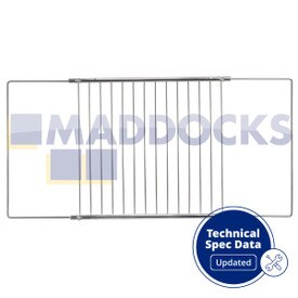 Universal Extendable & Adjustable Oven Shelf Screw Fitting Type (310mm x 370mm to 650mm)