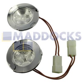 No Longer Available. Order 105-WP-29299 [Universal Elica Ice, Iceland, Igloo, Iceberg, Hydra Series Cooker Hood T1250 Type Complete 20W Light Fitting Assembly (Pack of 2)]