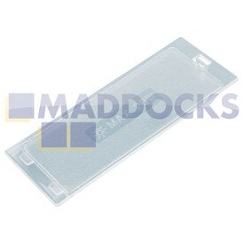 Universal Cooker Hood Bulb Light Diffuser Cover Panel (145mm x 50mm)