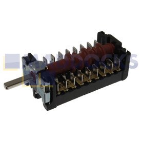 Genuine Original Vestel, Falcon CLAS60, KCH60, PROP60; Montpellier MR90, SFO59LED; Rangemaster ARL60, CLAS60ECBLC, PROP60ECBL/C Series Oven Selector Switch