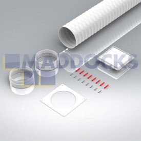 Universal 150mm Round x 1m Flexible Cooker Hood Kit