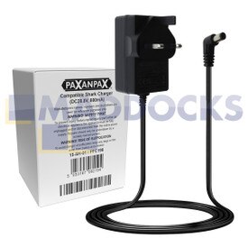 Compatible for Shark IF130, IF200, IR70, IZ103UK, IZ201-IZ252 Duo Clean Series DC28.8V, 800mA 3-Pin UK Mains Plug Vacuum Cleaner Battery Charger