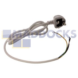No Longer Available. Order 150-RH-0928 [Genuine Original Russell Hobbs RHSLDW2, RHDW2 Type Dishwasher White Mains Lead Power Cord Cable]