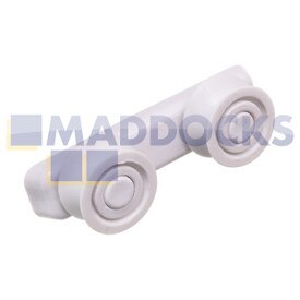 No Longer Available. Order 68-ST-03 [Genuine Original Russell Hobbs RHSLDW2 Dishwasher White Rail Support Assembly Wheels ]