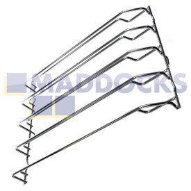No Longer Available. Discontinued [Genuine Original Russell Hobbs RH89DE01001B, RH72DE01001B Type Oven Lower Left Hand Rail Bracket]