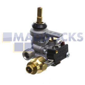 Genuine Original Russell Hobbs RH75GH602B, RH86GH702B, RH75GH602SS, RH86GH702SS Gas Tap For Burner 2, RH75GH602B, RH86GH702B, RH75GH602SS, RH86GH702SS Gas Hob Gas Tap For Burner 4