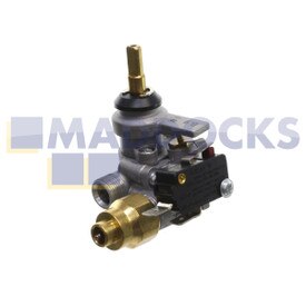 Genuine Original Russell Hobbs RH86GH702SS, RH86GH702B, RH75GH602SS Gas Tap For Burner 1, RH75GH602B Gas Hob Gas Tap For Burner 5
