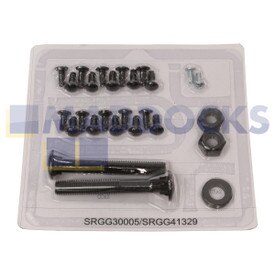 Genuine Original Zanussi ZGBBQ3B01-C, ZGBBQ4B01-C Type BBQ Grill Hardware Fixings Kit