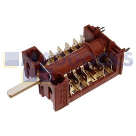 Genuine Original Vestel '4X' Type Multi-Model Fitting Oven Function Selector Switch 