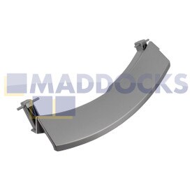 Compatible for BSH Bosch WAS, WLM, WVH Series Silver Plastic Washing Machine Door Handle