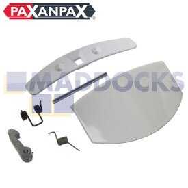 No Longer Available. Order 19-ZN-20 [Compatible for AEG L12710, L14810, L16810 Series White Plastic Door Handle Kit]