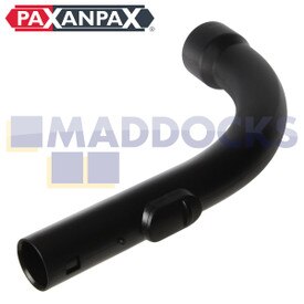 Compatible for Miele S500, S600, S700, S800, S2000, S4000, S5000, Classic C1, Complete C1, C2, C3 Series '2nd Type' Black Plastic Bent End (35mm)