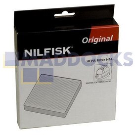 Genuine Original Nilfisk 'H14' Extreme Series HEPA Filter (Pack of 1)