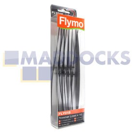 No Longer Available. Discontinued [Genuine Original Flymo Trimmer Lines (Pack of 10) (FLY018)]