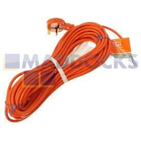 Genuine Original Flymo Multi-Model Fitting Extension Cable Mains Lead & Plug (12m)