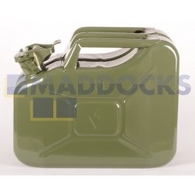 Compatible Universal Application 10L Green Metal Fuel Can (FCG10)