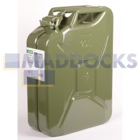 Compatible Universal Application 20L Green Metal Fuel Can (FCG20)