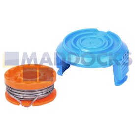 Compatible for MacAllister, McGregor, Titan Spool & Line & Spool Cover (MC486)