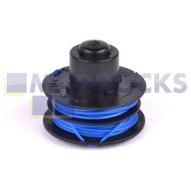 Compatible for Craftsman, Fieldmann, LandXcape, MacAllister, Performance Power, Power Glide, Sovereign, Spear & Jackson Trimmer Spool & Line (PP182)