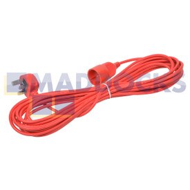 Compatible for Challenge, McGregor, Qualcast, Ryno, Sovereign, Spear & Jackson, Yat Replacement Mains Power Cable (10M) (QT069)