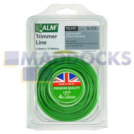 Compatible for Multi-Brand Round Trimmer Line (15m X 2.0mm) (SL315)