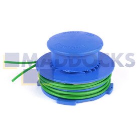 Compatible for Craftsman, Flymo, Poulan, Snapper, Weed Eater Trimmer Spool & Line (WE116)