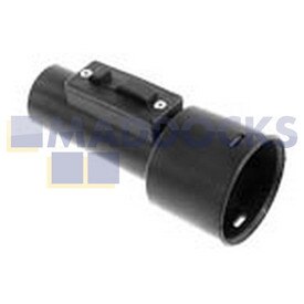 No Longer Available. Discontinued [Compatible for Hitachi Black, Button Click-fit Type Vacuum Hose End Assembly]