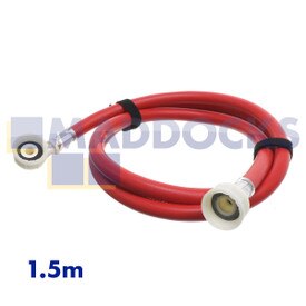 Universal Hot Fill Red Inlet Hose (1.5m)