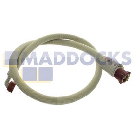 Genuine Original Universal Safety System Straight to Hooked End Inlet Hose (1.5m)
