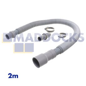 Universal Drain Hose Extension Kit (0.7m - 2.0m Length, 19-28mm Fitting)