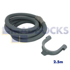 No Longer Available. Order 37-UN-69 [Universal Drain Outlet Hose & Hook (2.5m Length, 22mm & 30mm Fitting)]