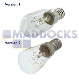 Universal Lamp Bulb for Cooker Hood [E14, 25W, 230-240V, T25L, T25] (Pack of 1)