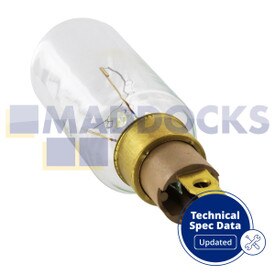 Genuine Original Whirlpool Maytag Wpro T-Click Fridge Freezer Lamp Bulb (T25 HV, 40W, 240V) (Pack of 1)