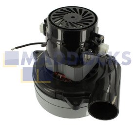 Genuine Original Ametek Lamb Produced 2 Stage Tangential Bypass Motor 5.7", 24V, 400W Complete with Shell & Tube 116157-29