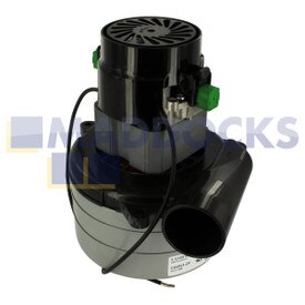 Genuine Original Ametek Lamb Produced 3 Stage Tangential Bypass Motor 5.7", 36V, 600W Complete with Shell & Tube 116513-32