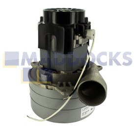 Genuine Original Ametek Lamb Produced 3 Stage Tangential Bypass Motor 5.7", 240V, 1500W Complete with Shell & Tube 117123-29