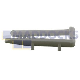 Genuine Original Beko D3400, DE, DSFN, DW, DWD, DWF; Hygena Diplomat ADP8640, HJA Light Grey Type Dishwasher Rear Rail Cap Runner (Pack of 1)