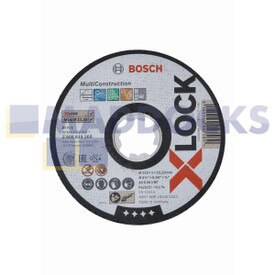 Genuine Original Robert Bosch X-LOCK Multi Material 115x1x22.23 Straight Cutting ACS 60 V BF