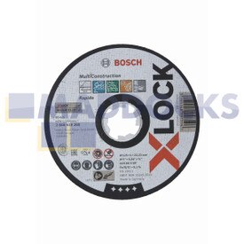Genuine Original Robert Bosch X-LOCK Multi Material 125x1x22.23 Straight Cutting ACS 60 V BF